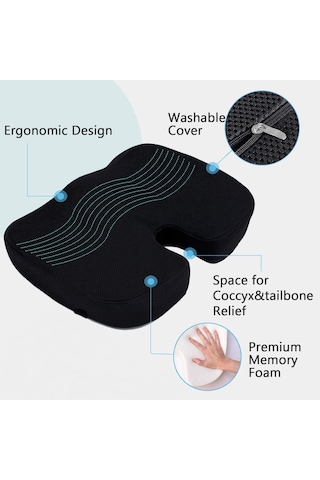 Visco Planet Hemoroid Basur Kuyruk Sokumu Oturma Simidi Minderi Y