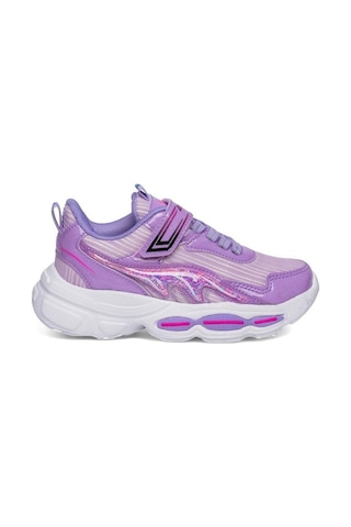 Alessio 010-25 Simli Maskotlu Kız Çocuk Sneaker Lila Pembe 31-35 LILA