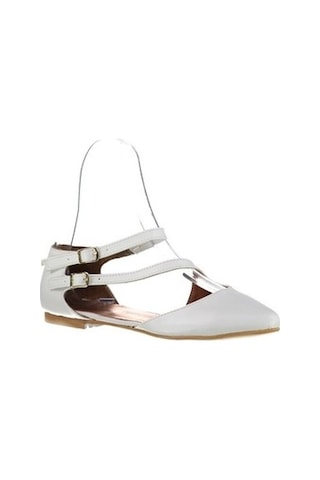 Fox Shoes Beyaz Kadın Babet D726016909
