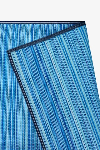 Açıp Katlanabilir Mavi Plaj Kamp Piknik Bahçe Balkon Teras Hasır Halı Mat Savan Kilim Karavan Halısı