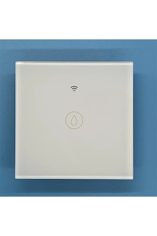 Xuweiwei Tuya Akıllı 40a Wifi Dokunmatik Anahtar Beyaz Su Isıtıcı Klima Ses Kontrolü Alexa Google Home 110 220v