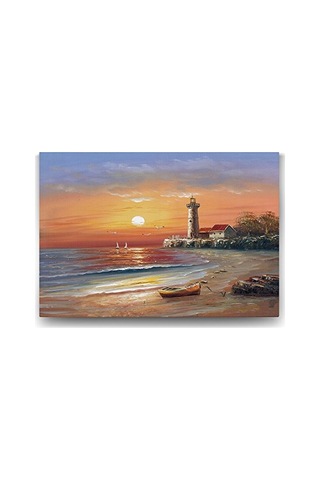 Deniz Feneri Tablosu - 100x70cm