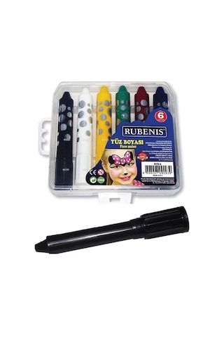 Rubenis Yüz Boyası 6 Renk