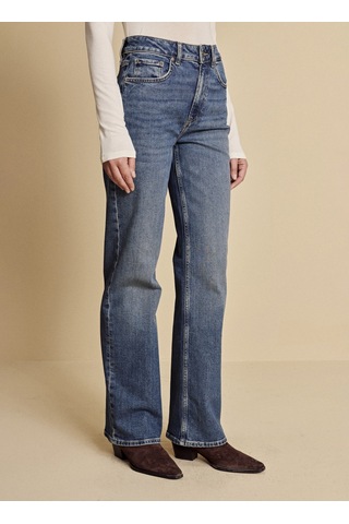 Brooks Brothers Mavi Kadın Denim Pantolon Bbfw26fdp003