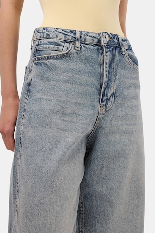 Itsbasic Kadın Kot Renk 4s6-32 Relax Fit Esnek Kumaş Denim Jean Mavi