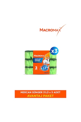 Mercan Sünger - 9'lu Avantaj Paket