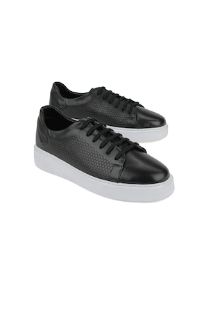Ziya Erkek Hakiki Deri Sneaker 161423z515 Siyah 161423z515 000 40