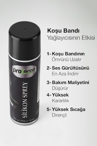 Proforce 500 ML Silikon Koşu Bandı Yağı (Silikon Sprey)