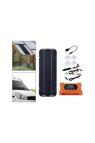 Suntek Rv Marine Karavan Için Kontrol Aksesuarlarıyla Turuncu