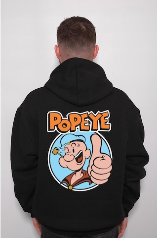 Popoye Temel Reis Ispanak Güç Safinaz Sweatshirt Unisex Kapüşonlu Hoodie 001