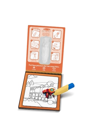 Melissa And Doug Water Wow Su İle Boyama Kitabı - Araçlar