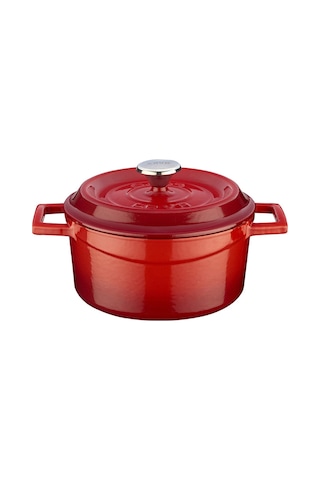 Lava Döküm Yuvarlak Tencere. Trendy Çap(Ø) 16cm.