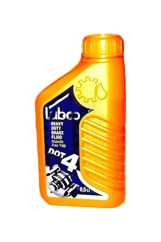 Lubco Dot 4 Otomobil&Motorsiklet Fren&Debriyaj Yağı 500 ML