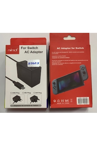 Nintendo Switch Ac Şarj Adaptör