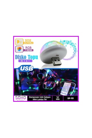 Dempower Dp-151 Usb Girişli Mini Led Aydınlatma