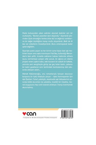 Aşka İnanmayanlar için Aşk Öyküleri - Hikmet Hükümenoğlu - Can Yayınları