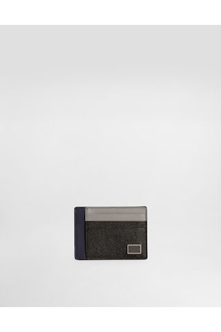Dolce & Gabbana Dauphine Card Holder Colered Siyah - Gri