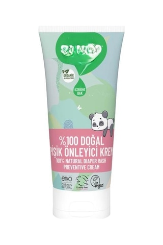 %100 Doğal Bebek Pişik Önleyici Jel Krem 50 Ml Çok Renkli