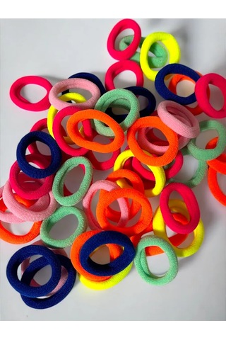 Sunduchok Home Saç Lastiği 100 Adet Çocuklar İçin 349595936 Pembe