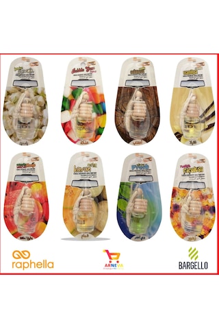 Bargello Araç Parfümü 2 Adet 8 ML