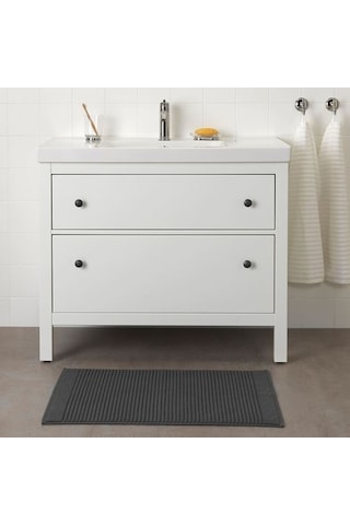 Ikea Alstern Banyo Halısı Paspas 50 X 80 Cm Gri