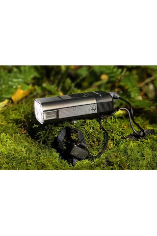 Moon Rıgel Enduro 2600 Lümen Usb Bisiklet Ön Lambası Siyah - Kırmızı