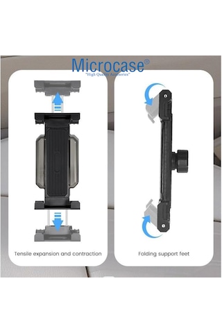 Microcase Zr716 Araç İçi Vantuzlu 360 Derece Dönen Telefon Ve Tablet Tutucu - Al5071 -