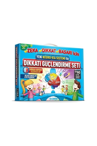 Adeda Dikkati Güçlendirme Seti 7 Yaş + Fin Fin Fil