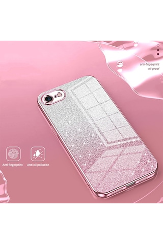 Apple Uyumlu iPhone 7/8 / Se 2020 / Se 2022 Cep Telefonu Kılıfı Hassas Kesim Tpu Arka Kapak