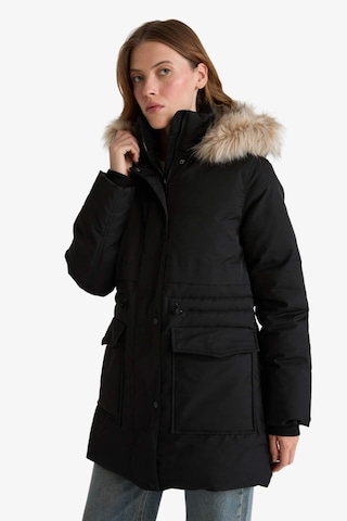 Defacto Su Geçirmez Relax Fit Kapüşonlu Parka F2880ax25wnbk27 Siyah-bk27