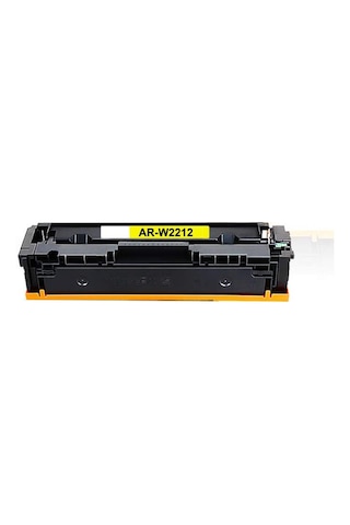 Hp 207X-W2212X 2.450 Sayfa Çipsiz Sarı Uyumlu Toner-M283Fdw
