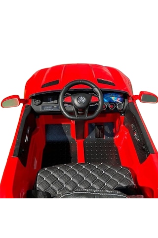 Babyhope Gtr Sport Akülü Araba 12V 444 Kırmızı