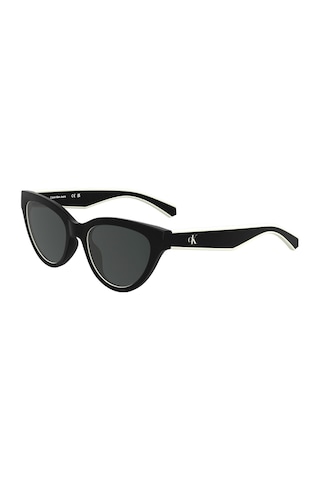 Calvin Klein Jeans CKJ 25301S 001 47 Çocuk Cat Eye Siyah Kemik Güneş Gözlüğü