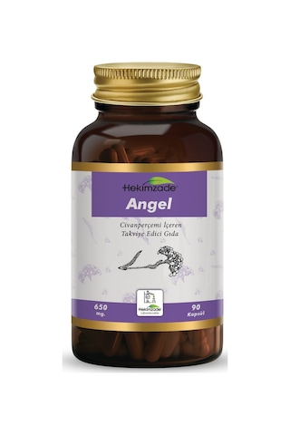 Hekimzade Angel Civanperçemi İçeren Takviye Edici Gıda 650mg 90 Kapsül Hekimzade Angel Civanperçemi İçeren Takviye Edici Gıda 650mg 90 Kapsül