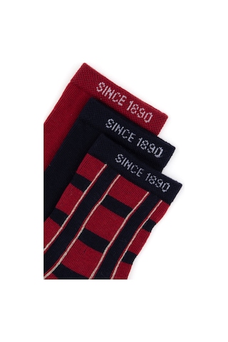 U.s. Polo Assn. Erkek Çocuk Bordo Çorap Soket 50318057-vr014 Bordo