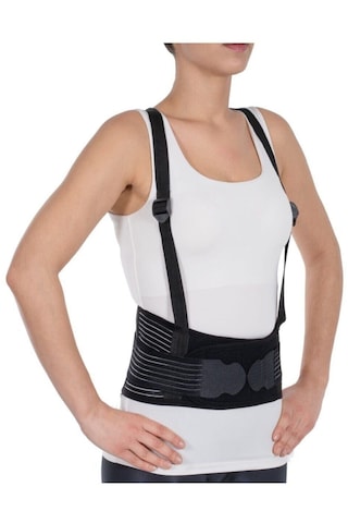 Wingmed Unisex Siyah Çalışma Korsesi SIYAH