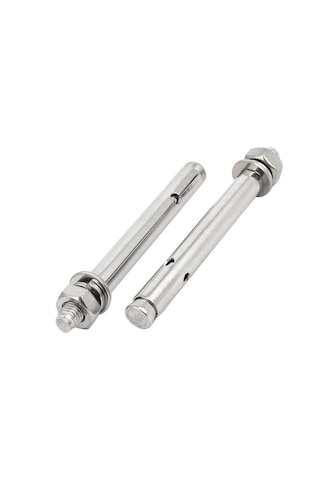 M10x120mm 304 Sivil Ekipman Donanım Aksesuarları Paslanmaz Çelik Koşul Takma Kol Ankrajı Genişleme Cıvatası 3 Pcs Model: 42as633qo486 20 x 20 x 14 MM