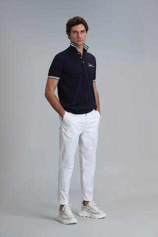 Lufian Tom Smart Erkek Chino Pantolon Slim Fit Beyaz Beyaz 111190313100500 Beyaz