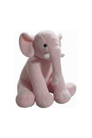 Peluş Fil 45 Cm Pembe Çok Renkli