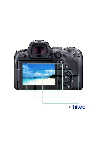 Schitec Canon 1300d İle Uyumlu Darbe Emici Kamera Ekran Koruyucu Kaplama