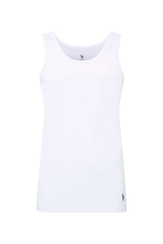 U.S. Polo Assn. Erkek Beyaz Atlet Şort Set 80088
