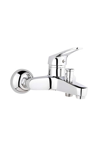 Asur Banyo Bataryası Çift Girişli 40'lık Pirinç Lüx, Modern Ve Şık KROM