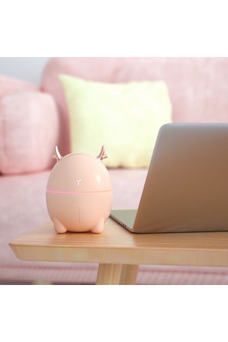 Konesam Ev, Ofis Ve Araç Kullanıma Uygun 200ml Usb Nemlendirici - Otomatik Kapatma Fonksiyonu İle Beyaz Mini Nemleyici