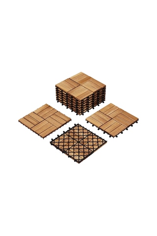 Koçtaş 30 x 30 Ahşap Yer Karosu - 4 Adet
