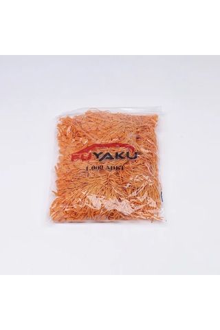 Fuyaku Kilitli İp Klips Renkli 18 Cm 1.000 Adet Turuncu