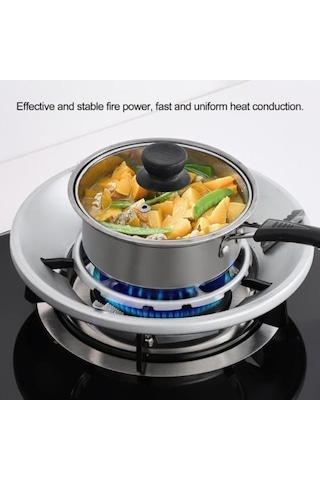 Trendooze Yardımcı Üniforma Tutucu Tutucu Tutma Soba Restoran Pot Pot Pot L Kurulum Isı İletimli İçin Evrensel Basit Tx Metal