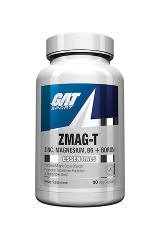 Gat Zmag-t Zma Magnezyum + Çinko + Boron 90 Vegetable Capsules