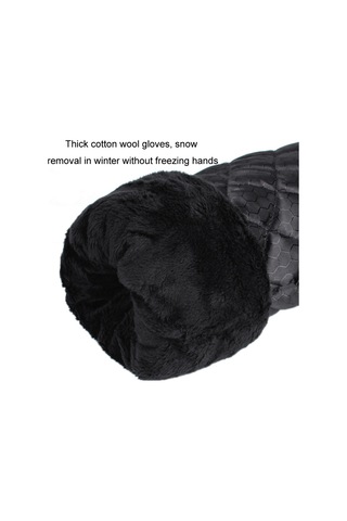 Sones Araca Monteli Kar Küreği Buz Çözücü Temizleme Aleti, Renk: Kırmızı