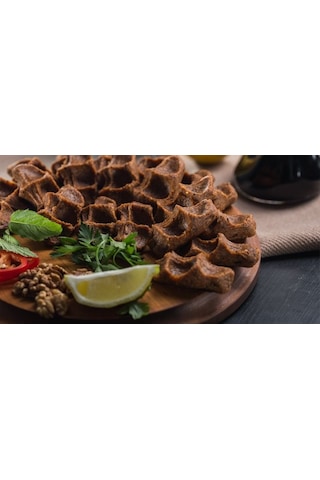 N'iyi Çiğ Köfte 1 KG + Lavaş 10 Adet + Salata Sosu 1 L