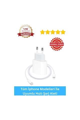 Apple Uyumlu iPhone Tüm Seriler 20w Hızlı Şarj Aleti Adaptör Ve Kablo 6 7 8 X 11 12 13 14 Pro Max Şarz